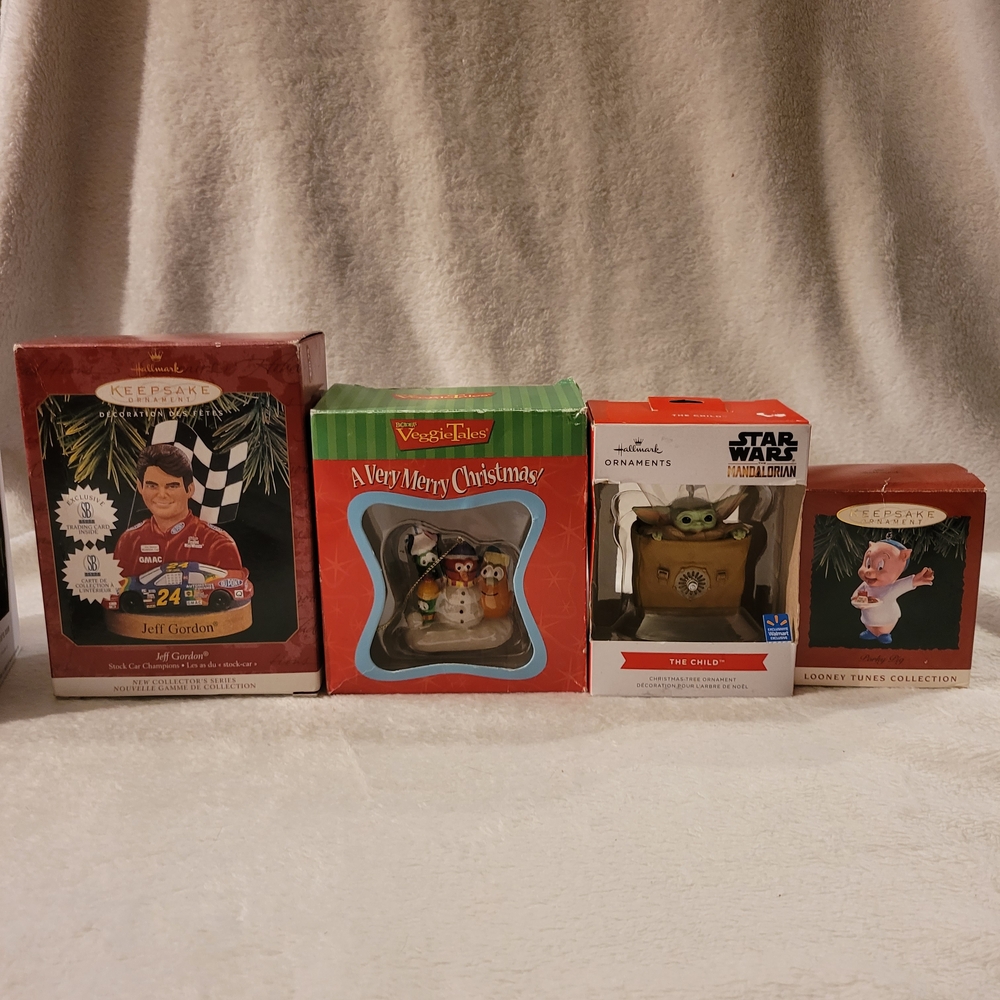 Assorted Christmas Ornaments Collection